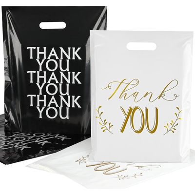 塑料礼品袋 100 只 · 30×38 cm