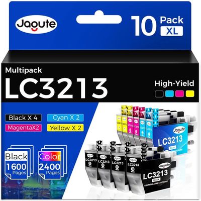 Brother LC3213/LC3211 兼容墨盒 10 支 · DCP-J572DW 等